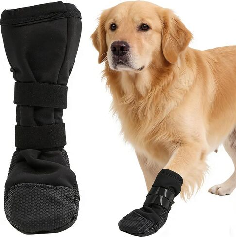 Dog Recovery Boot for Injured Paws, Breathable Dog Shoes with Non-Slip Sole in Kuwait