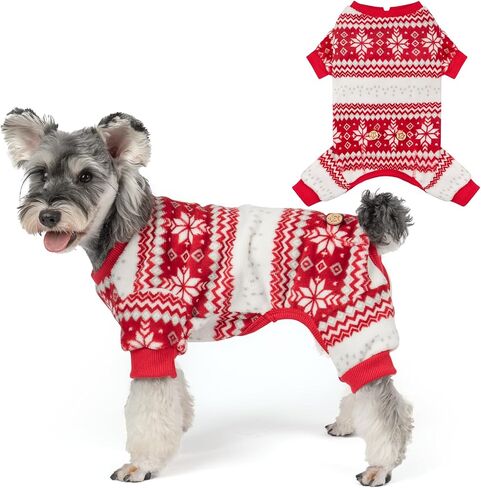 KYEESE Velvet Dog Pajamas for Medium Large Dogs Soft Onesie, Yellow Duck in Kuwait