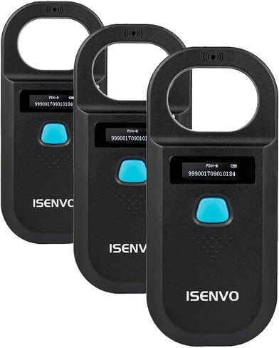Pet Microchip Scanner, 15 Digit Pet Chip Scanner, Rechargeable(190A) in Saudi Arabia