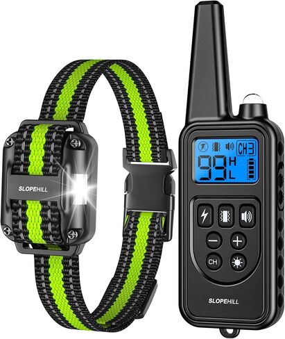 SLOPEHILL Dog Training Collar,4200FT Remote Shock Collar for Dogs 8-140lbs in Kuwait