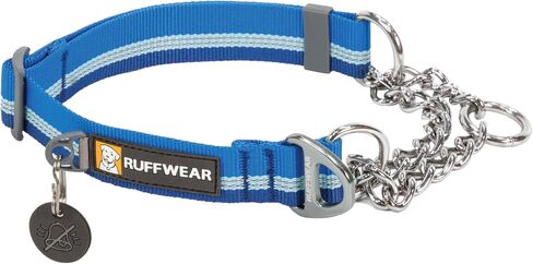 Ruffwear, Chain Reaction Martingale Dog Collar, River Rock Green, 14"-20" in Kuwait