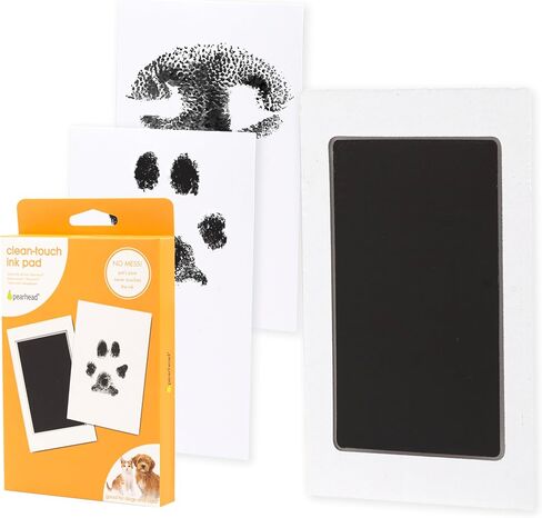 Pearhead Paw Print Clean Touch Ink Pad Kit for Dogs and Cats, Small/Medium in Kuwait