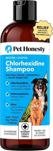 Pet Honesty 2 in 1 Dog Shampoo and Conditioner, Itchy Skin Relief, 16oz in Saudi Arabia