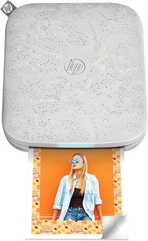 HP Sprocket 3x4 Instant Photo Printer - Kit: 20 Pack Zink Paper, Case, Photo Album, Markers, Sticker Sets in Kuwait