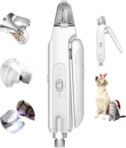 CATPICK 2-in-1 Cat & Dog Nail Clippers with Grinder and Dual LED Lights in Saudi Arabia