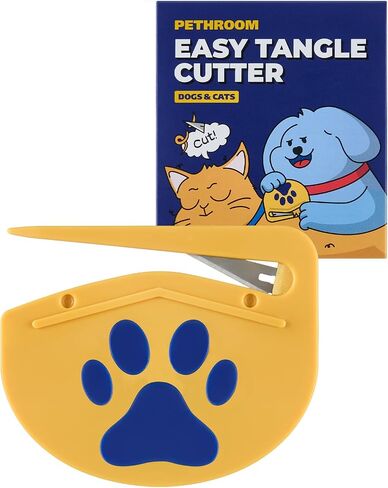 PETHROOM Easy Tangle Cutter for Dogs & Cats, Professional Dematting Tool (Pack of 2) in Saudi Arabia