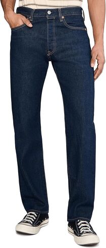 بنطلون جينز رجالي من Levi's 501 Original Fit - Onewash - 36W x 29L in Kuwait