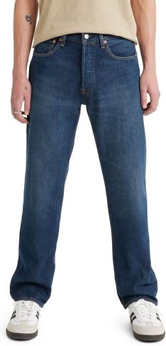 بنطلون جينز رجالي من Levi's 501 Original Fit - Onewash - 36W x 29L in Kuwait