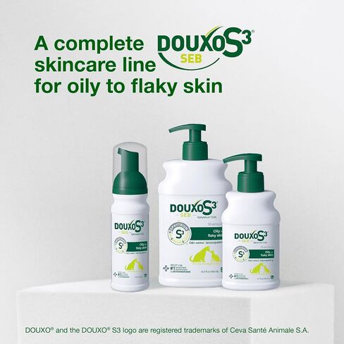 Douxo S3 SEB Dog Seboregulating Mousse, 0.5% Ophytrium, 5 fl oz in Saudi Arabia