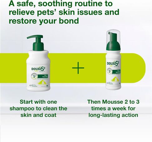 Douxo S3 SEB Dog Seboregulating Mousse, 0.5% Ophytrium, 5 fl oz in Saudi Arabia