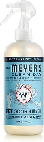 MRS. MEYER'S CLEAN DAY Pet Odor Neutralizer, Coconut Leaf Scent, 12oz in Saudi Arabia