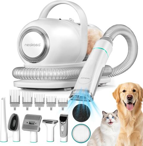 Neakasa P1 Pro Dog Grooming Vacuum, 6-in-1 Kit, 2-Year Protection Plan in Saudi Arabia