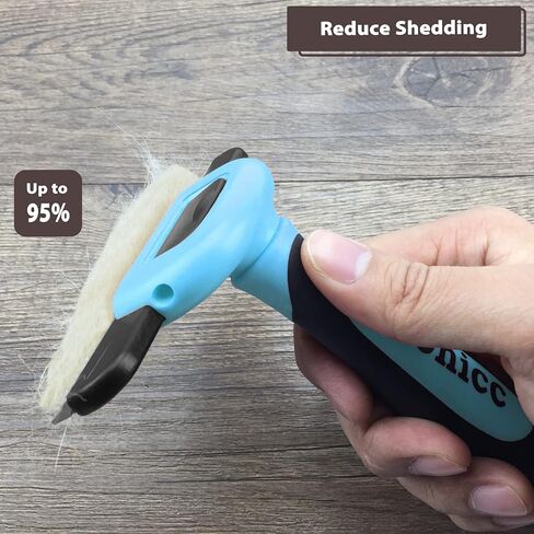 Gonicc PDT- 1001 Professional Pet De Shedding comb Tool Blue in Kuwait