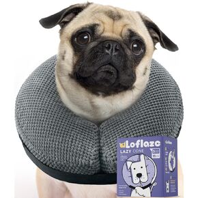 Loflaze Soft Inflatable Dog Cone Collar for Large Medium Small Dogs Cats - After Surgery Dog Neck Donut Collar, ECollar Alternatives for Recovery in Saudi Arabia