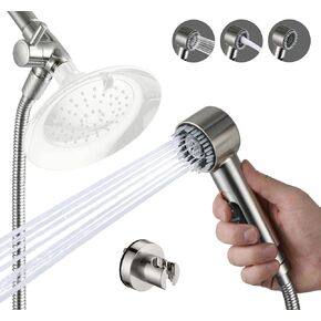 High Pressure3 Mode Dog Shower Attachment with ON/OFF Switch in Saudi Arabia