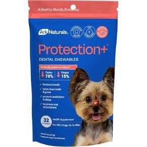 Ark Naturals Protection+ Brushless Dog Dental Treats - Mini Breeds (32 ct) in Saudi Arabia