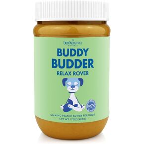 Relax Rover Buddy Budder (Stress + Anxiety), 100% Natural Dog Peanut Butter, Dog Supplment, Made in USA 17oz in Kuwait