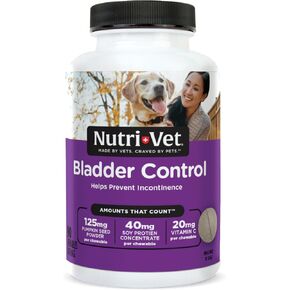 Nutri-Vet Bladder Control for Dogs, Dog Urinary Health Support, 90 Tablets in Kuwait