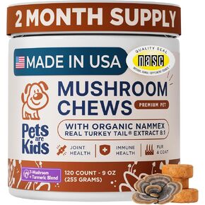Pets are Kids Turkey Tail Mushroom for Dogs, Gut, Skin and Joint Support in Kuwait