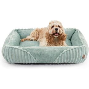 EHEYCIGA Cute Dog Bed Medium Size Dog, 30x24in Pet Bed, Cream in Saudi Arabia