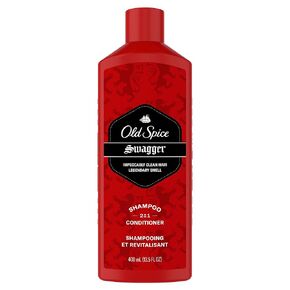 Old Spice Swagger 2in1 Shampoo & Conditioner for Men, 13.5 Fl Oz, 5.449 Fl Oz in Kuwait