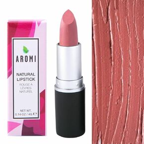 Natural Lipstick | Pink Mauve Lipstick, Vegan, Cruelty-free Beauty, Handcrafted, Small Batch, Dye-free, Palm-free (Ash Rose) in Saudi Arabia