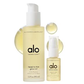 Alo Head-to-Toe Glow Oil, Hydrates & Nourishes Skin, Citrus, 3.2 oz in Saudi Arabia