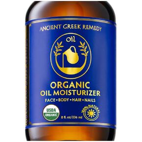 Ancient Greek Remedy Body Oil - Organic After Shower Face Oil & Body Moisturizer for Dry Skin - Almond, Jojoba, Olive, Lavender, Vitamin E Oils - Natural Clean Facial Skincare for Women & Men 4 oz in Saudi Arabia