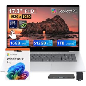 HP 17.3" Full HD (1920 x 1080) Laptop, Intel Core i5-1135G7, 8GB RAM, 256GB SSD, Windows 10 Home, Natural Silver (17-by4633dx) in Kuwait