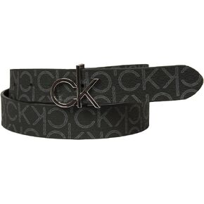 Calvin Klein Logo Belt 3.0 W100 Black Mono, 0GX Black Mono, taglia 100 * cm.114+fibbia cm.2,5 - totale cm116,5 in Kuwait