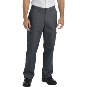 Dickies Occupational Workwear LP337BK Cotton Relaxed Fit Men's Industrial Cargo Pant with Straight Leg, Black in Kuwait