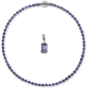 BANANE LAB Handmade Natural Crystal Beaded Necklace Jewelry in Saudi Arabia