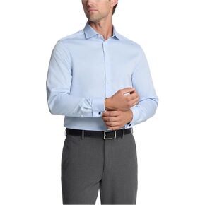 Calvin Klein Men's Dress Shirt Slim Fit Non Iron Solid French Cuff in Saudi Arabia