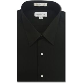 Men's Microfiber Tuxedo Dress Shirt Laydown Collar, Non Pleat in Saudi Arabia