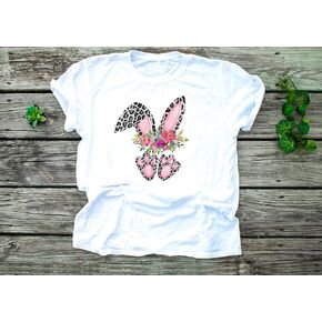 Bunny Rabbit Sublimation Transfer, Easter Sublimation, Bunny Sub Image, Easter Bunny, Rabbit, Ready to Use, Adult/Child Shirt Size, Cheetah in Saudi Arabia