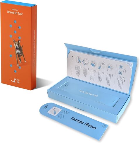 DNA My Dog – Premium Health & Breed Bundle | Breed ID Test (350+ Breeds, 99% Accuracy, Health Test, Age & Wolf DNA) & Allergy Test (120+ Allergens) | Noninvasive Cheek Swab, Fast Results & Custom Care in Kuwait