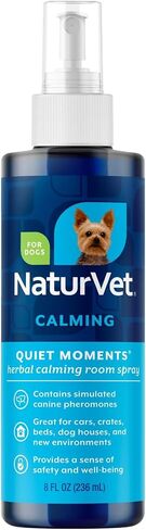 NaturVet – لحظات هادئة تساعد على تهدئة القطط بالإضافة إلى الميلاتونين – 60 مضغًا ناعمًا – يساعد على تقليل التوتر وتعزيز الاسترخاء – رائع للعواصف والألعاب النارية والسفر والاستمالة in Kuwait