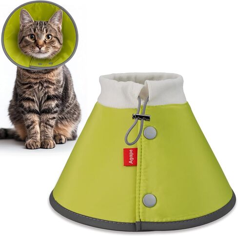Agape Soft Dog Cone for Small Dogs & Cats, Recovery Collar to Stop Licking in Kuwait
