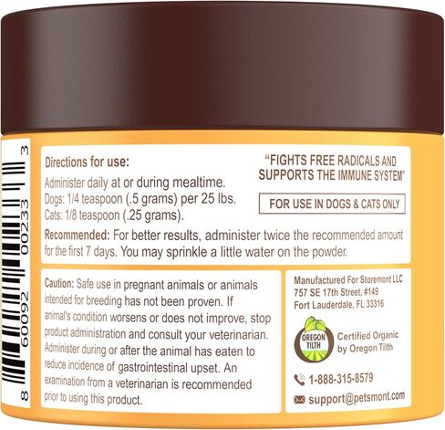 Petsmont Buddy Guard for Lumps and Bumps, Lipoma for Dogs & Cats, Patent Pending Organic 9 Mushroom Powder Blend Natural Dog Probiotic & Immune Support Chaga, Reishi, Lion's Mane, Turkey Tail Mushroom in Saudi Arabia