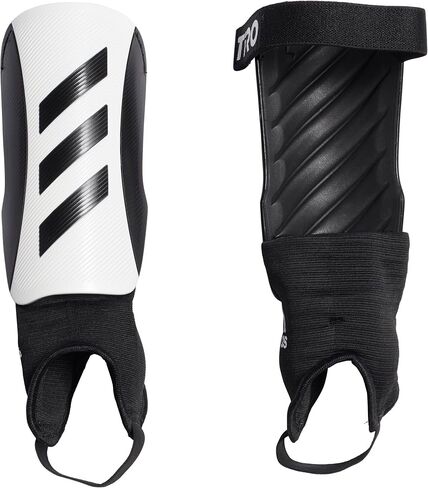 adidas Unisex-Adult Tiro Match Shin Guards, White/Black/Black, X-Large in Kuwait