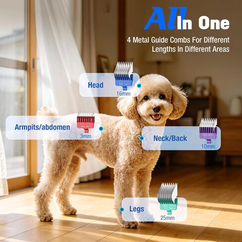 Professional Dog Clippers for Grooming Thick Coats Dog Grooming Kit in Saudi Arabia