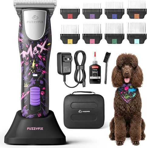 Professional Dog Clippers for Grooming with Detachable Wide Blade in Saudi Arabia