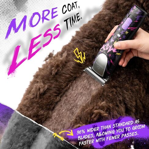 Professional Dog Clippers for Grooming with Detachable Wide Blade in Saudi Arabia