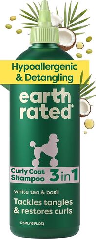 Earth Rated Deshedding Hypoallergenic Dog Shampoo & Conditioner, 16 oz in Saudi Arabia