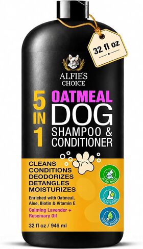 Oatmeal Dog Shampoo and Conditioner for Itchy Skin Relief 16 fl oz in Saudi Arabia