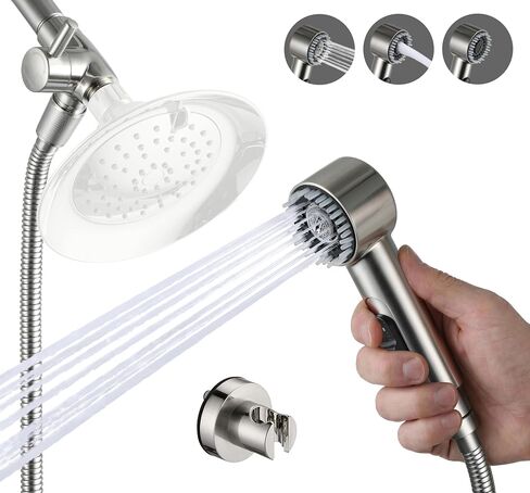 High Pressure3 Mode Dog Shower Attachment with ON/OFF Switch in Saudi Arabia