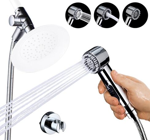 High Pressure3 Mode Dog Shower Attachment with ON/OFF Switch in Saudi Arabia