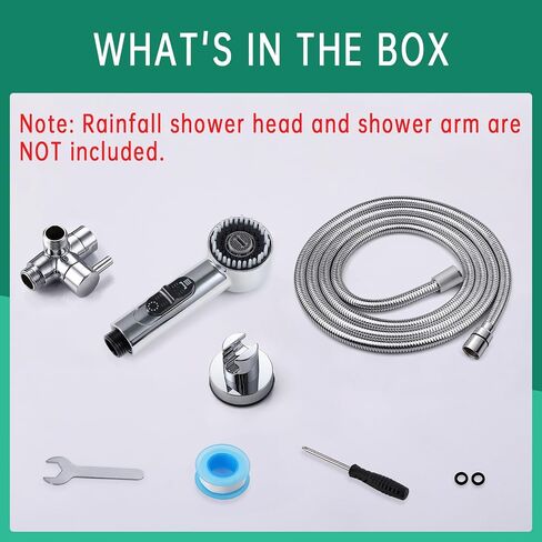 High Pressure3 Mode Dog Shower Attachment with ON/OFF Switch in Saudi Arabia