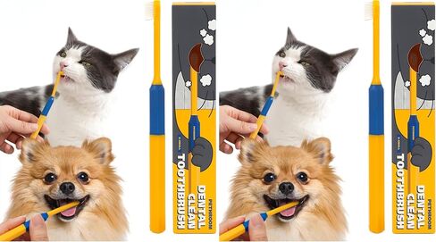 PETHROOM Pet Toothbrush for Cats & Dogs, 4mm Precision Head (Deep Point) in Saudi Arabia
