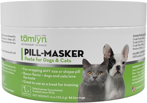 Vetoquinol Tomlyn Pill-Masker, Bacon Paste for Dogs and Cats, 4 oz in Kuwait
